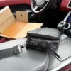 Louis Vuitton Leather Messenger Bag