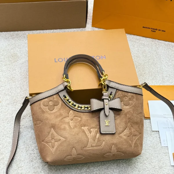 Louis Vuitton Brown Monogram Leather Crossbody Bag