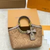 Louis Vuitton Brown Monogram Leather Crossbody Bag