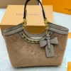 Louis Vuitton Brown Monogram Leather Crossbody Bag