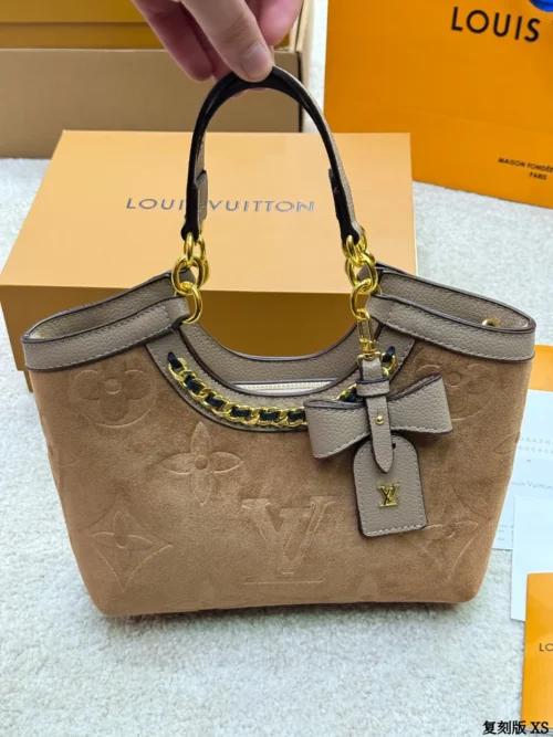 Louis Vuitton Brown Monogram Leather Crossbody Bag