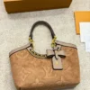 Louis Vuitton Brown Monogram Leather Crossbody Bag