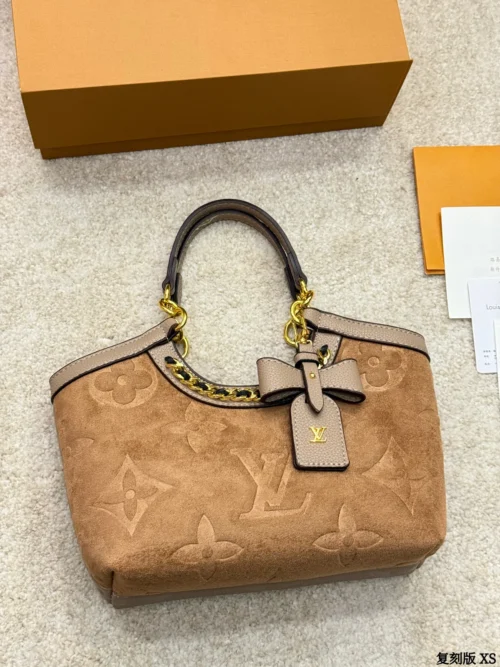 Louis Vuitton Brown Monogram Leather Crossbody Bag