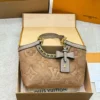 Louis Vuitton Brown Monogram Leather Crossbody Bag