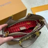 Louis Vuitton Brown Monogram Leather Crossbody Bag