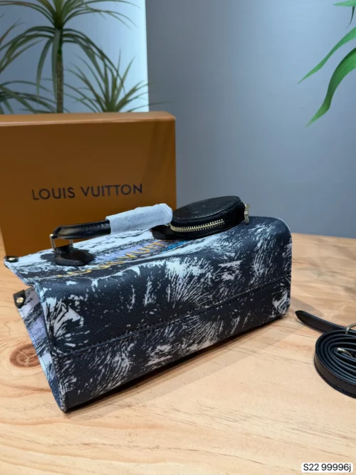 Louis Vuitton OnTheGo Gold Embroidered Canvas Bag