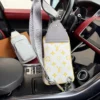 Louis Vuitton Silver Canvas Crossbody Bag