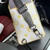 Louis Vuitton Silver Canvas Crossbody Bag
