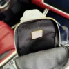 Louis Vuitton Silver Canvas Crossbody Bag
