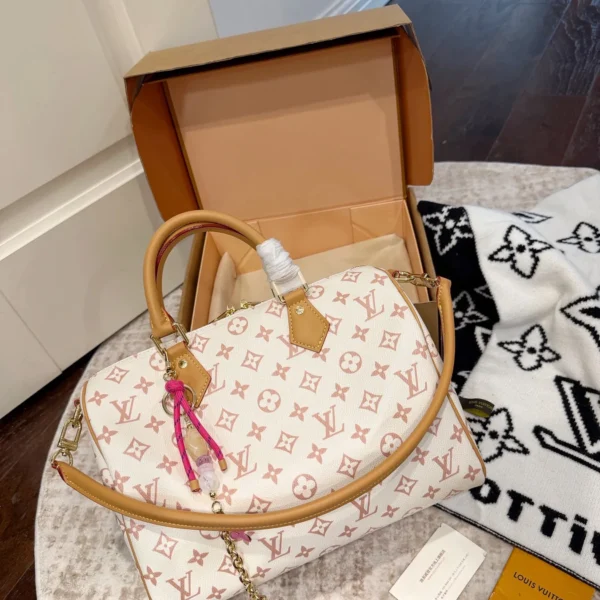 LV0076-01 Louis Vuitton Keepall Monogram Travel Bag Style 0076