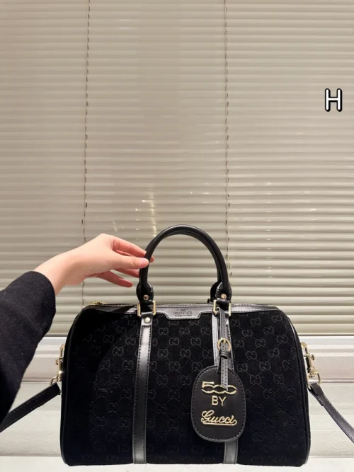 Louis Vuitton Keepall Monogram Suede Travel Bag
