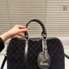 Louis Vuitton Keepall Monogram Suede Travel Bag