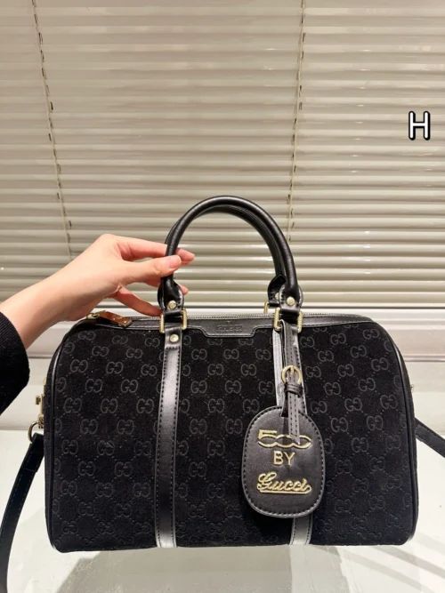 Louis Vuitton Keepall Monogram Suede Travel Bag