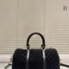 Louis Vuitton Keepall Monogram Suede Travel Bag