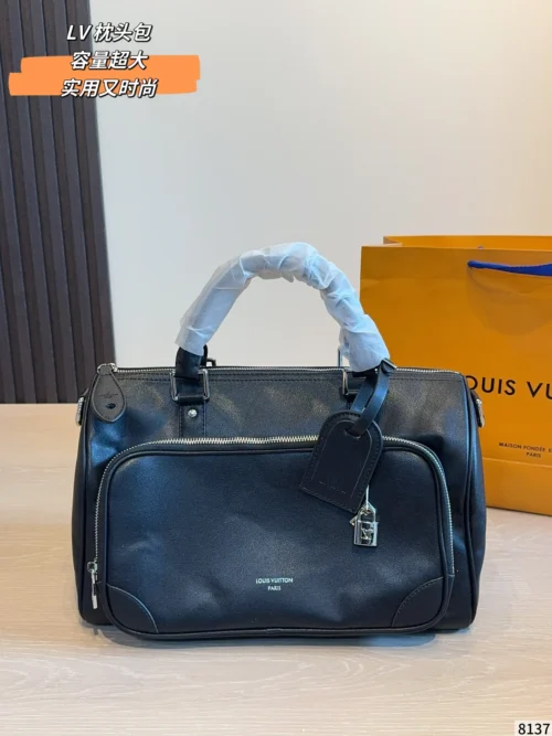 Louis Vuitton Keepall Calfskin Travel Bag