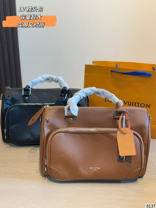 Louis Vuitton Keepall Calfskin Travel Bag