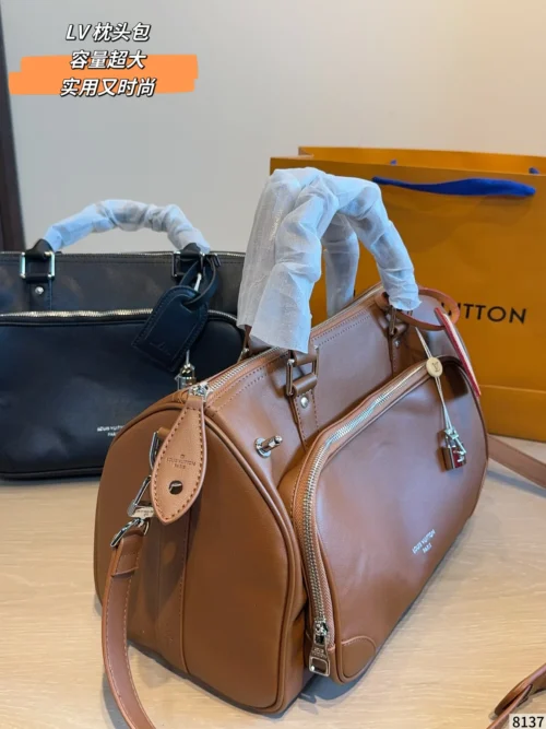 Louis Vuitton Keepall Calfskin Travel Bag