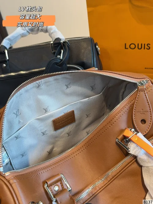 Louis Vuitton Keepall Calfskin Travel Bag
