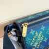 Louis Vuitton Gold Monogram Canvas Crossbody Bag