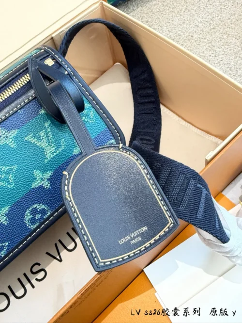 Louis Vuitton Gold Monogram Canvas Crossbody Bag