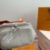 Louis Vuitton Brown Leather Belt Bag