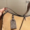 Louis Vuitton CarryAll Suede Crossbody Bag Style 0206