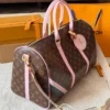 Louis Vuitton Keepall Leather Travel Bag