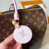 Louis Vuitton Keepall Leather Travel Bag