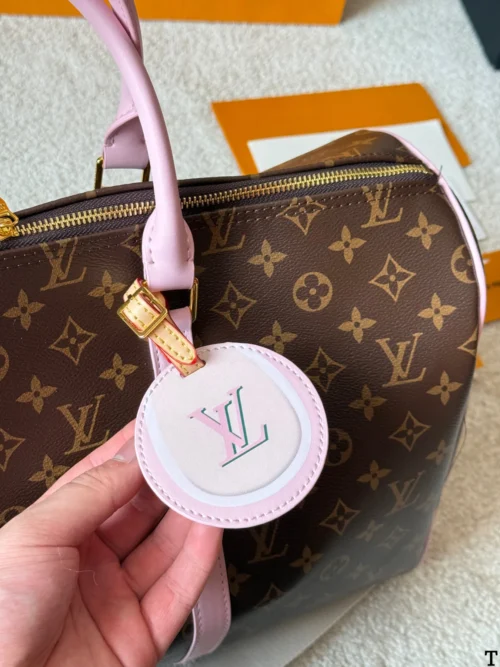 Louis Vuitton Keepall Leather Travel Bag