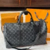 Louis Vuitton Keepall Leather Travel Bag Style 0236