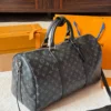 Louis Vuitton Keepall Leather Travel Bag Style 0236