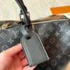 Louis Vuitton Keepall Leather Travel Bag Style 0236