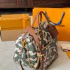 Louis Vuitton Keepall Leather Travel Bag Style 0238