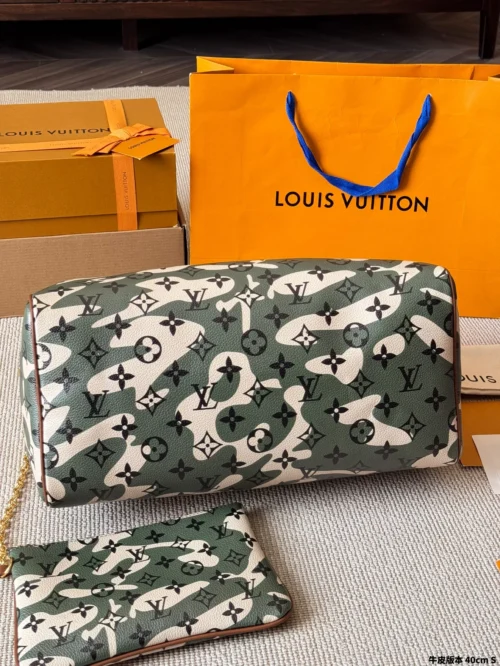 Louis Vuitton Keepall Leather Travel Bag Style 0238