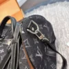 Louis Vuitton Keepall Monogram Denim Travel Bag