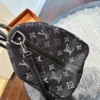 Louis Vuitton Keepall Monogram Denim Travel Bag