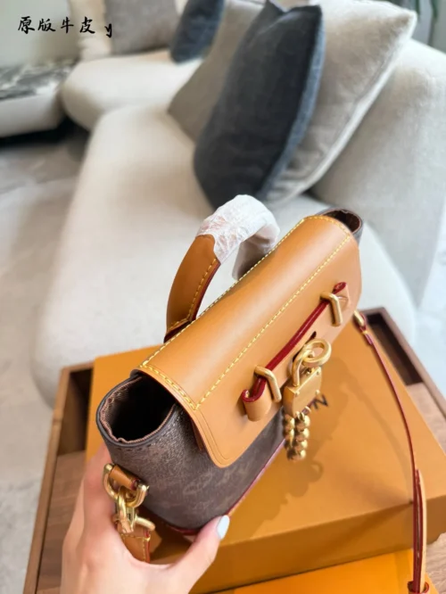 Louis Vuitton Leather Handbag