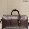 Louis Vuitton Keepall Monogram Leather Travel Bag