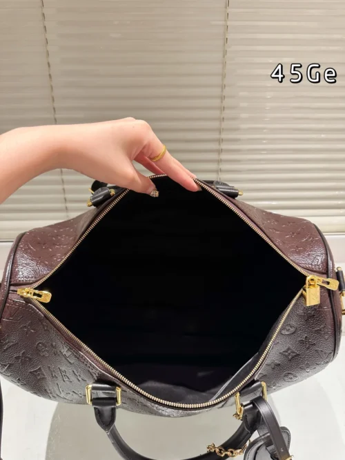 Louis Vuitton Keepall Monogram Leather Travel Bag