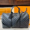 Louis Vuitton Keepall Monogram Leather Travel Bag Style 0287