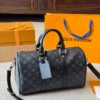 Louis Vuitton Keepall Monogram Leather Travel Bag Style 0287