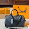 Louis Vuitton Keepall Monogram Leather Travel Bag Style 0287