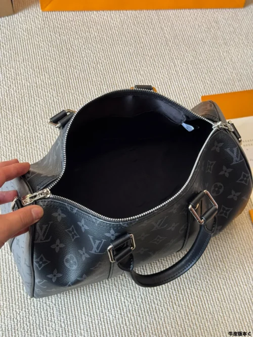 Louis Vuitton Keepall Monogram Leather Travel Bag Style 0287