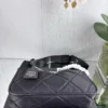 Prada Black Quilted Nylon Hobo Bag