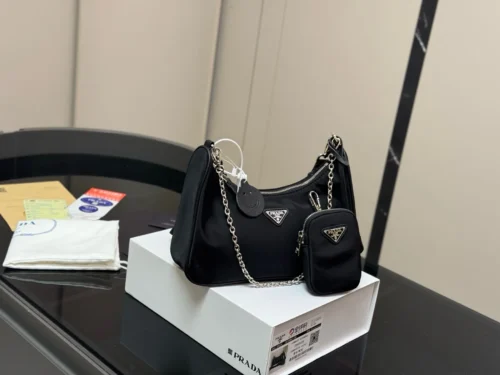 Prada Chain Hobo Bag