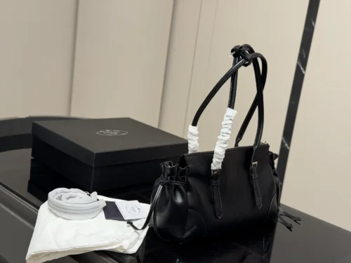 Prada Bonnie Leather Handbag