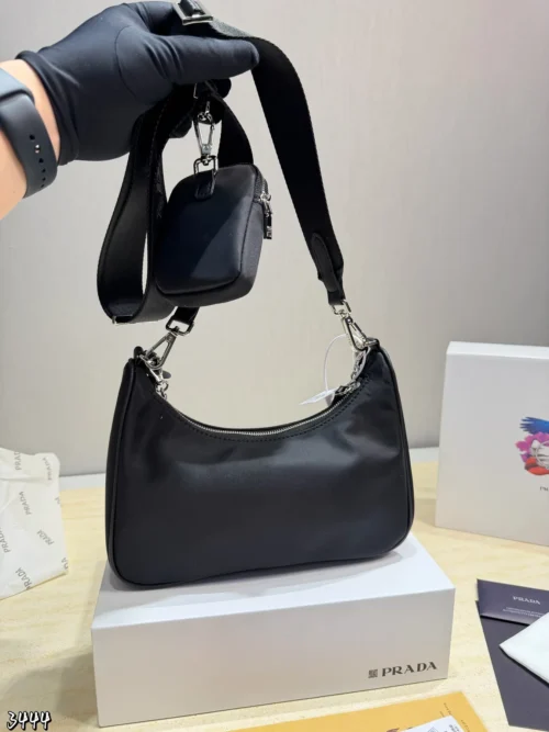 Prada Chain Hobo Bag Style 0045