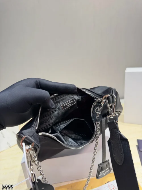 Prada Chain Hobo Bag Style 0045