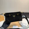 Prada Suede Crossbody Bag