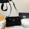 Prada Suede Crossbody Bag